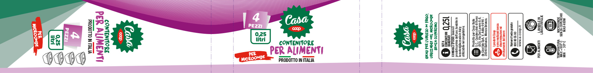 Coop Italia packaging by Start