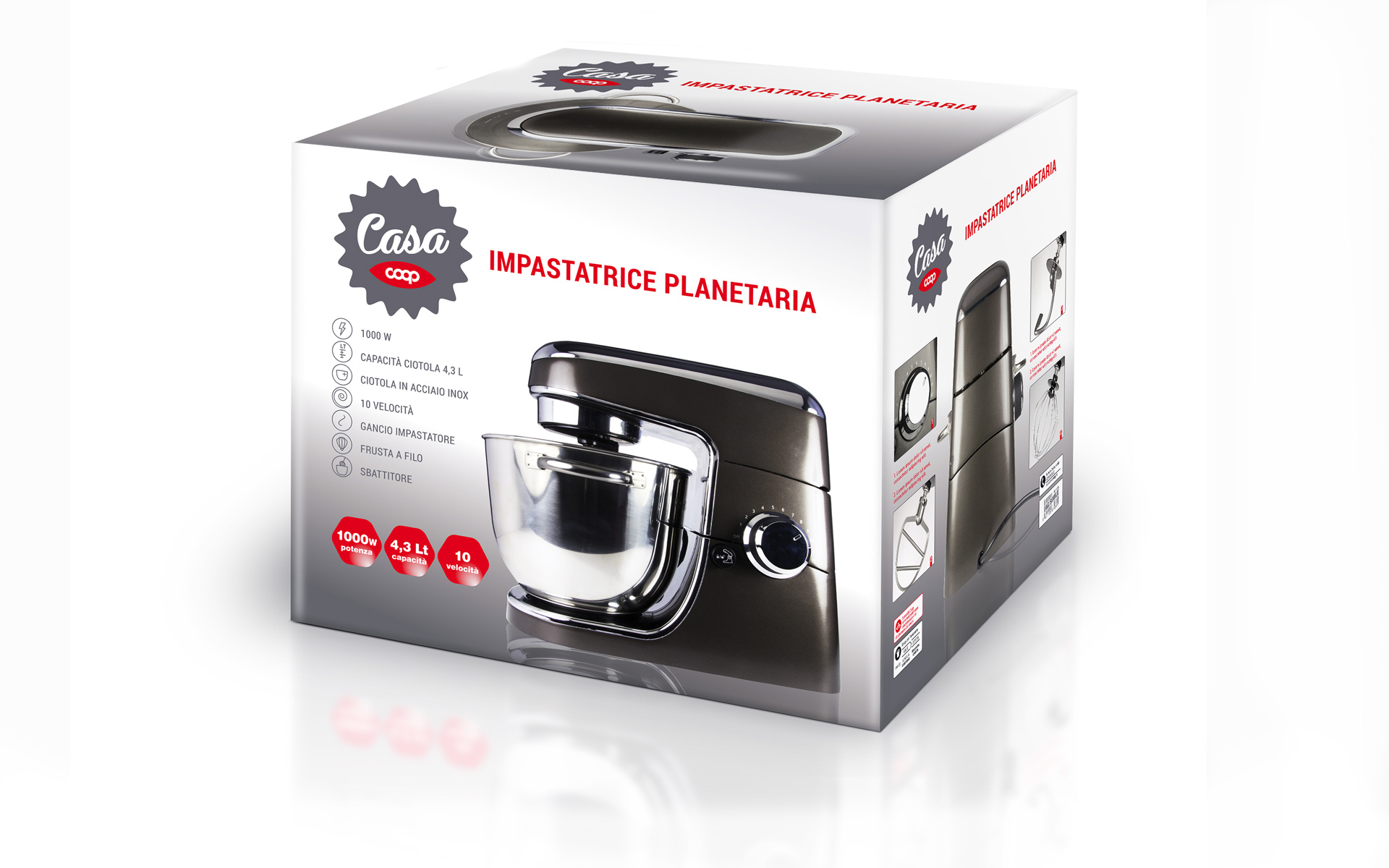 Coop Italia Planetaria packaging by Start