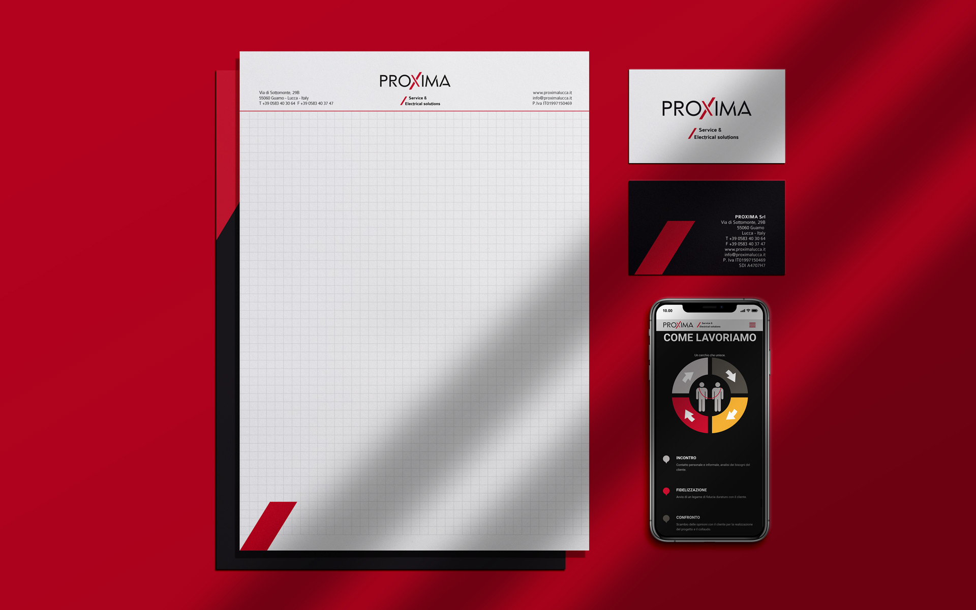 Proxima Lucca Business Identity by Start